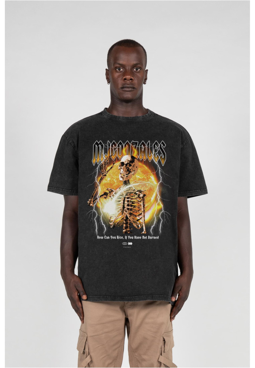 HELLRIDE Acid Washed Heavy Oversize Tee
