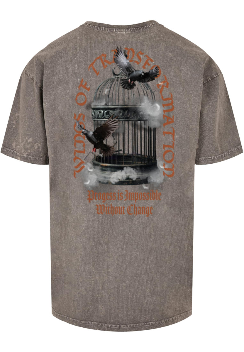 LIBERATION DOVES - HEAVY ACID WASHED TEE