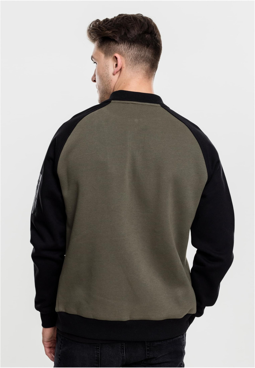 2-Tone Raglan Sweat Bomber