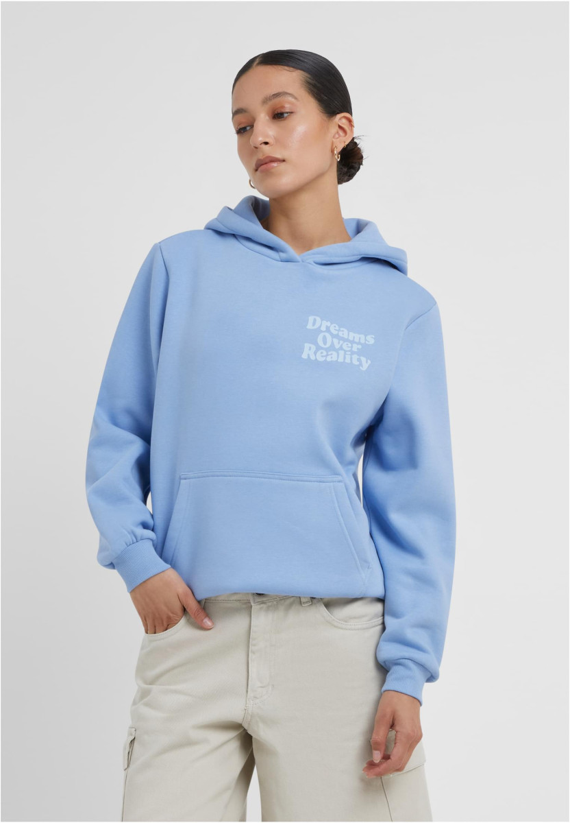 Dreams Over Reality Ladies Fluffy Hoody