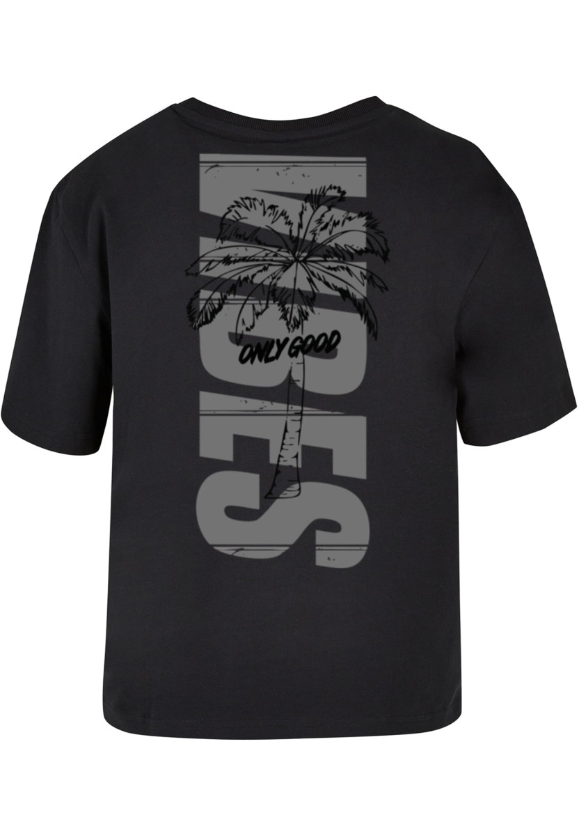Ladies 77 Vibes Black Tee