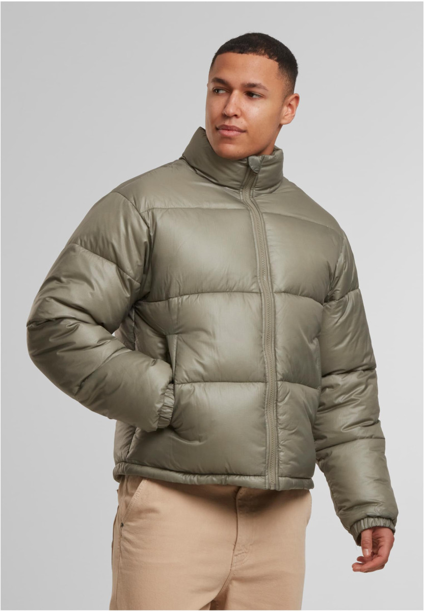 Crinkle Puffer Jacket