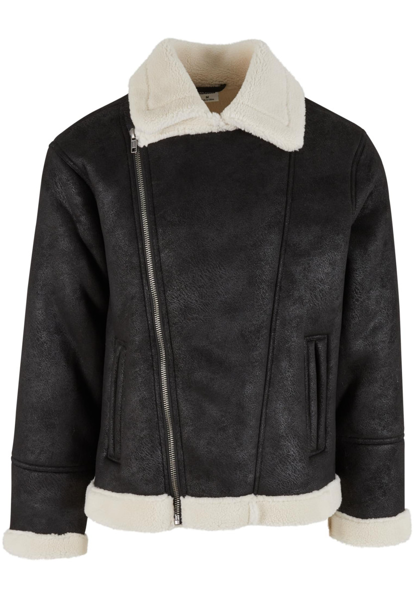 Shearling Biker Jacket