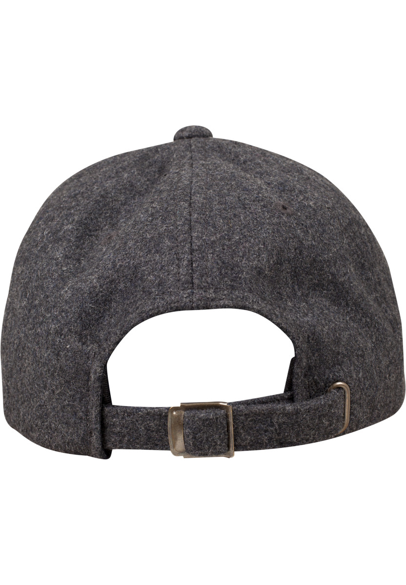 Low Profile Melton Wool Dad Cap