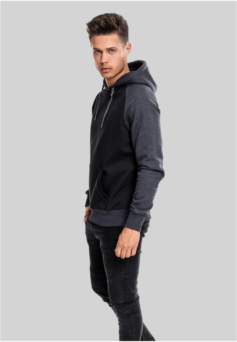 Raglan Contrast Hoody