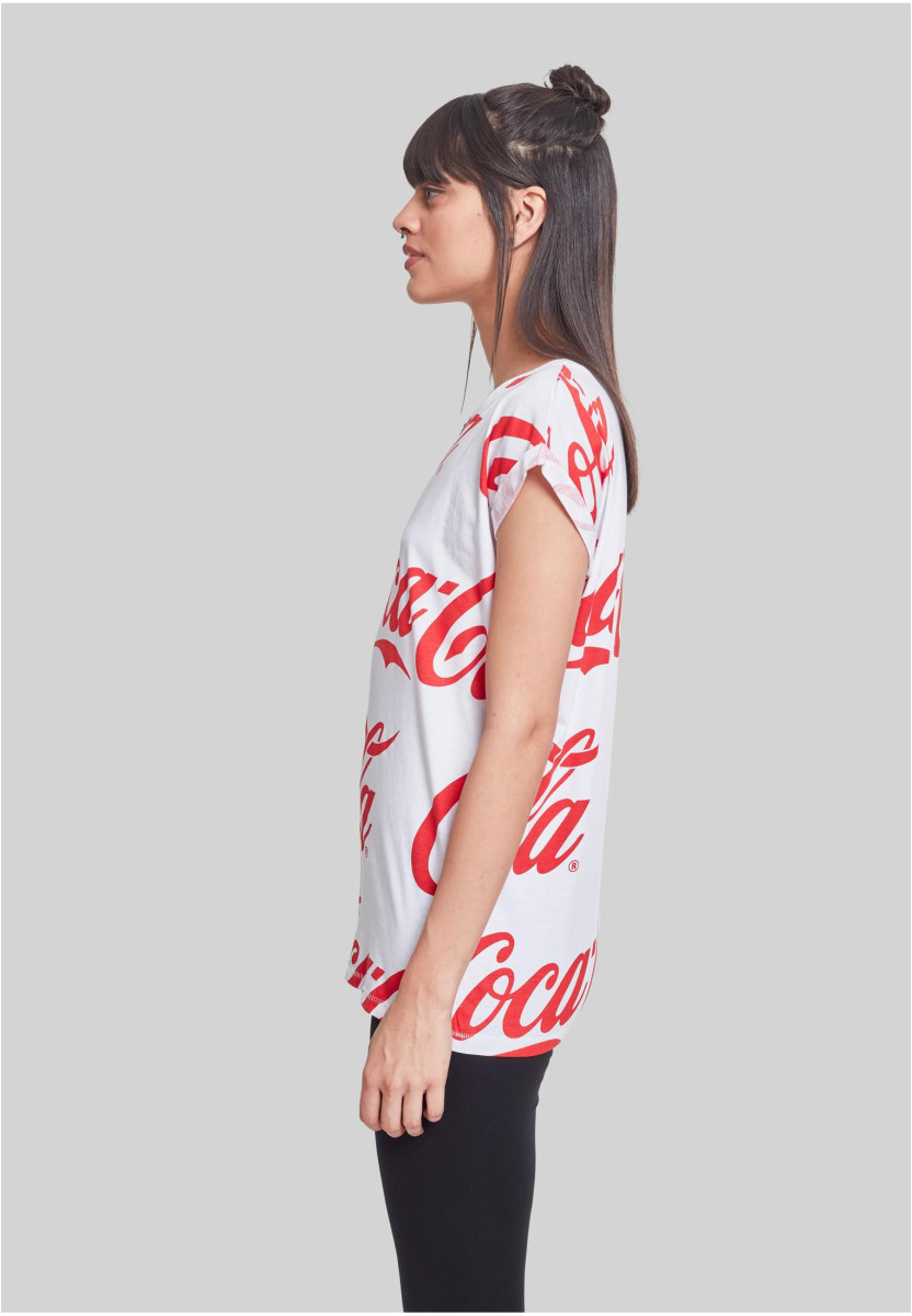 Ladies Coca Cola AOP Tee