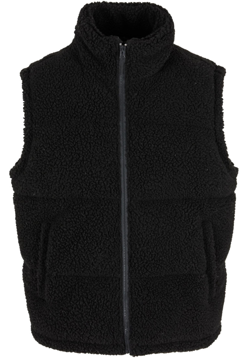 Basic Teddy Puffer Vest