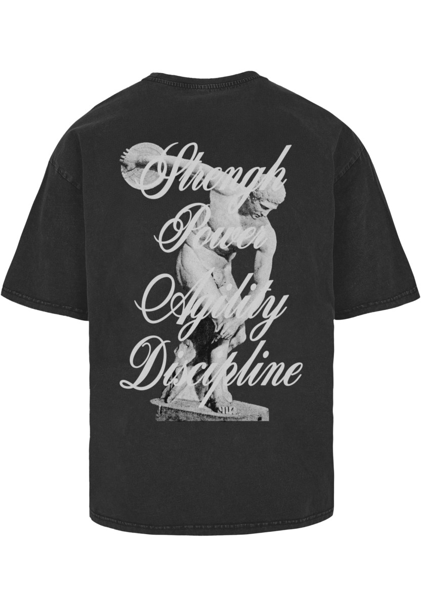 MJG Heavy Oversized Acid Washed Tee - Discipline Dynasty