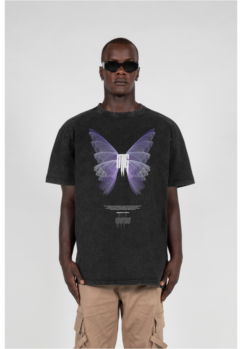 METAMORPHOSE V.6 Acid Washed Heavy Oversized Tee
