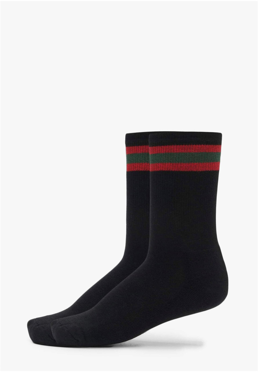 Stripy Sport Socks 2-Pack