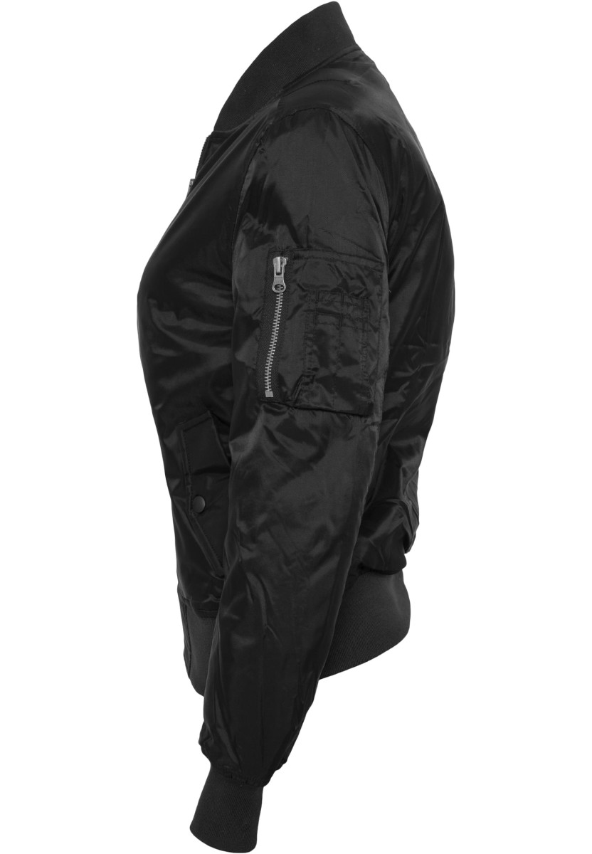 Ladies Basic Bomber Jacket