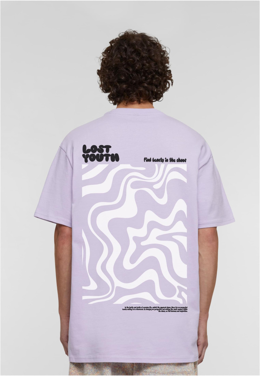 LY TEE - BEAUTIFUL CHAOS BLACK/BEIGE