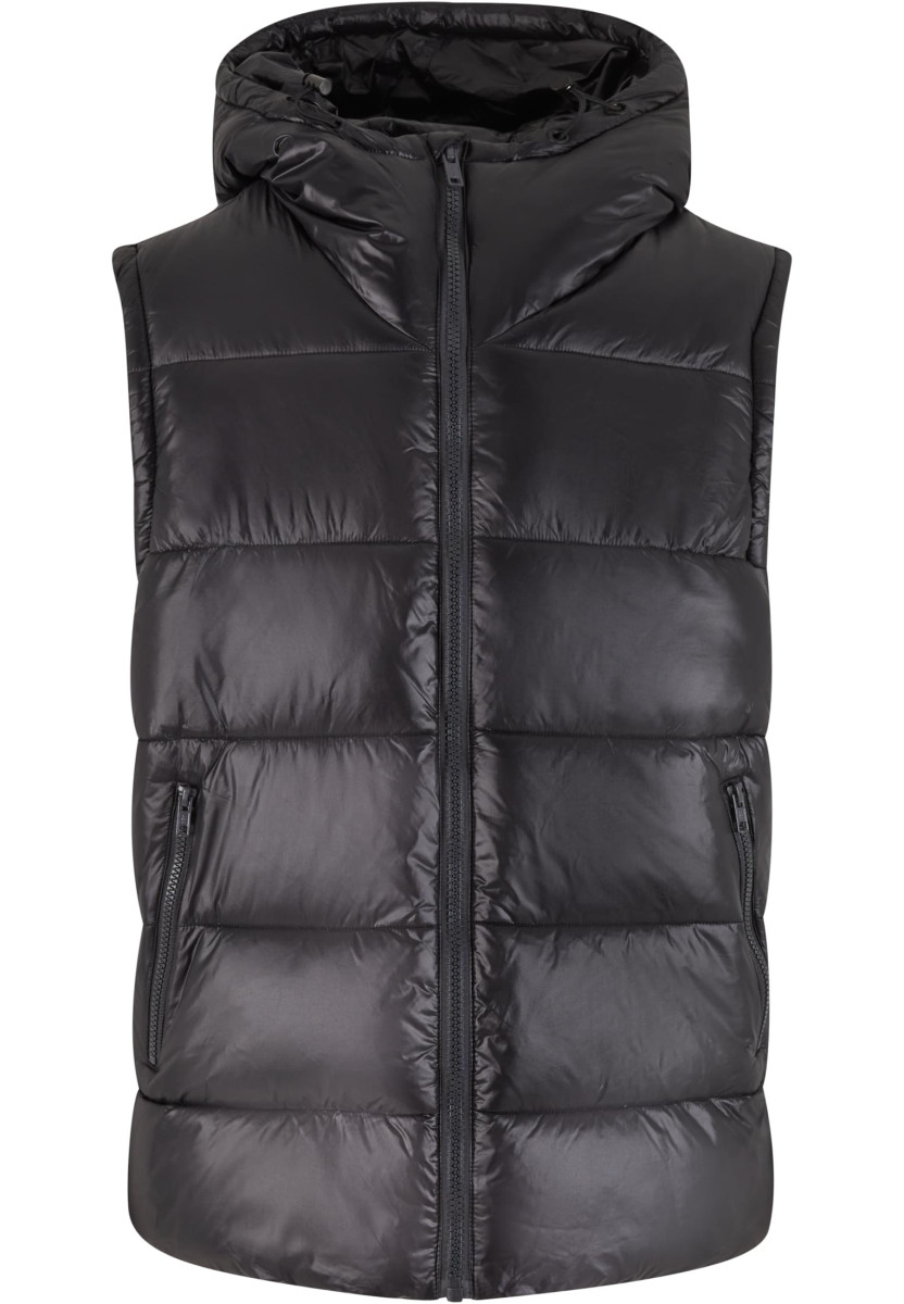 Recycled Hooded Puffer Vest