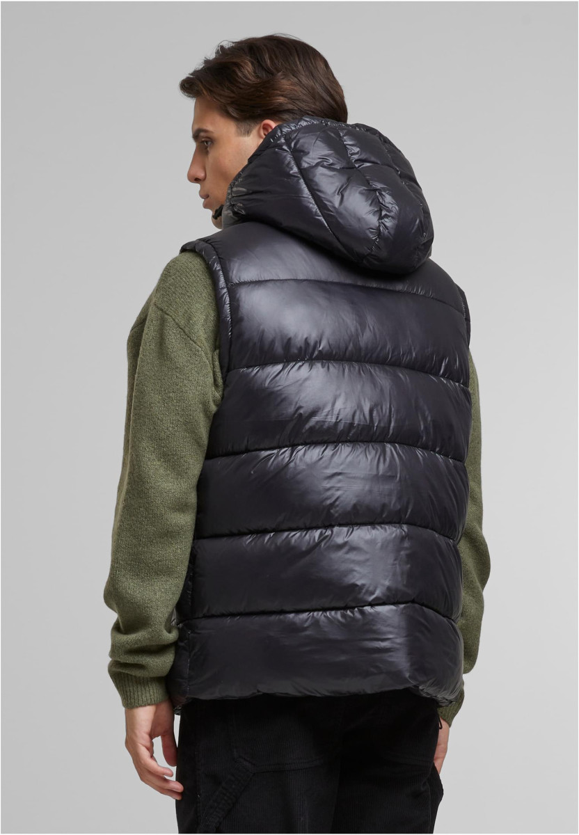 Recycled Hooded Puffer Vest