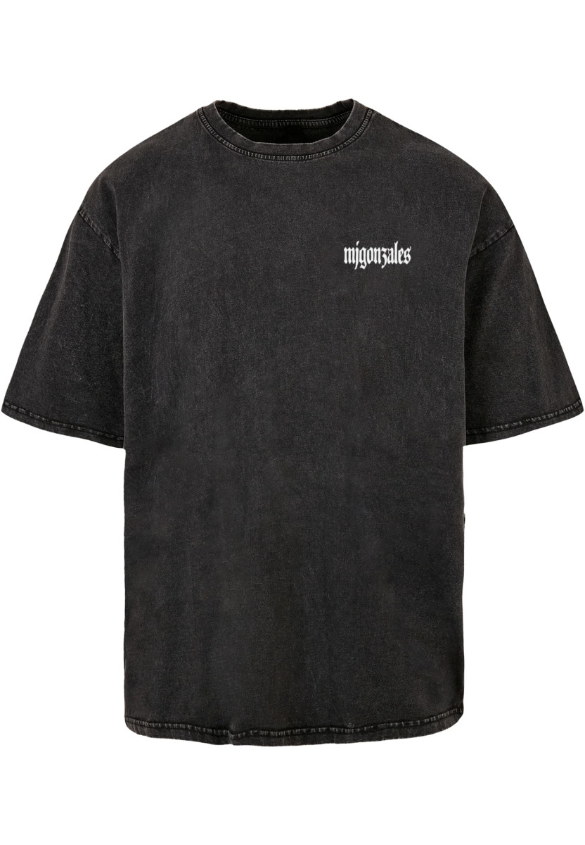 MJG Heavy Oversized Acid Washed Tee -  FROSTED WINGS