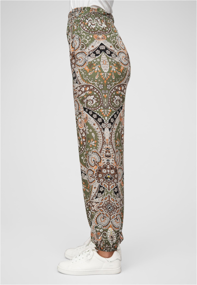 Viskose Sommerhose mit Paisley Print