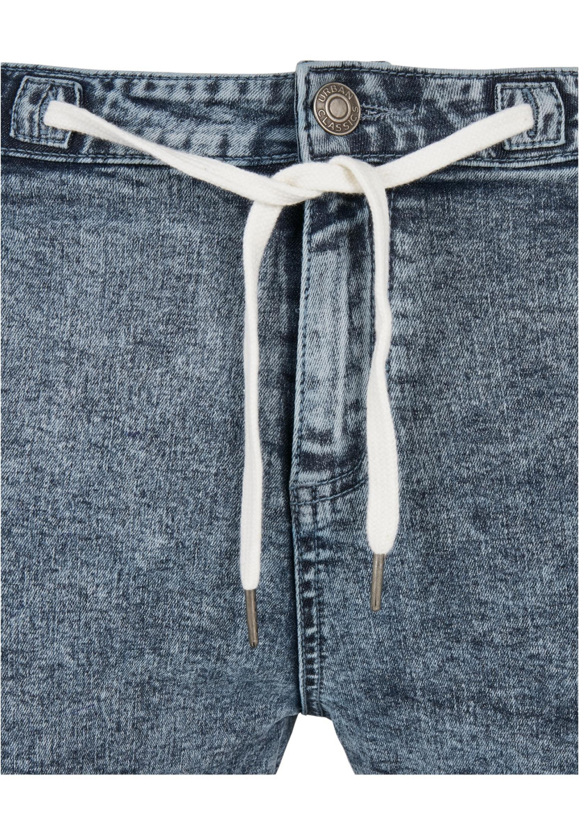 Denim Cargo Jogging Pants