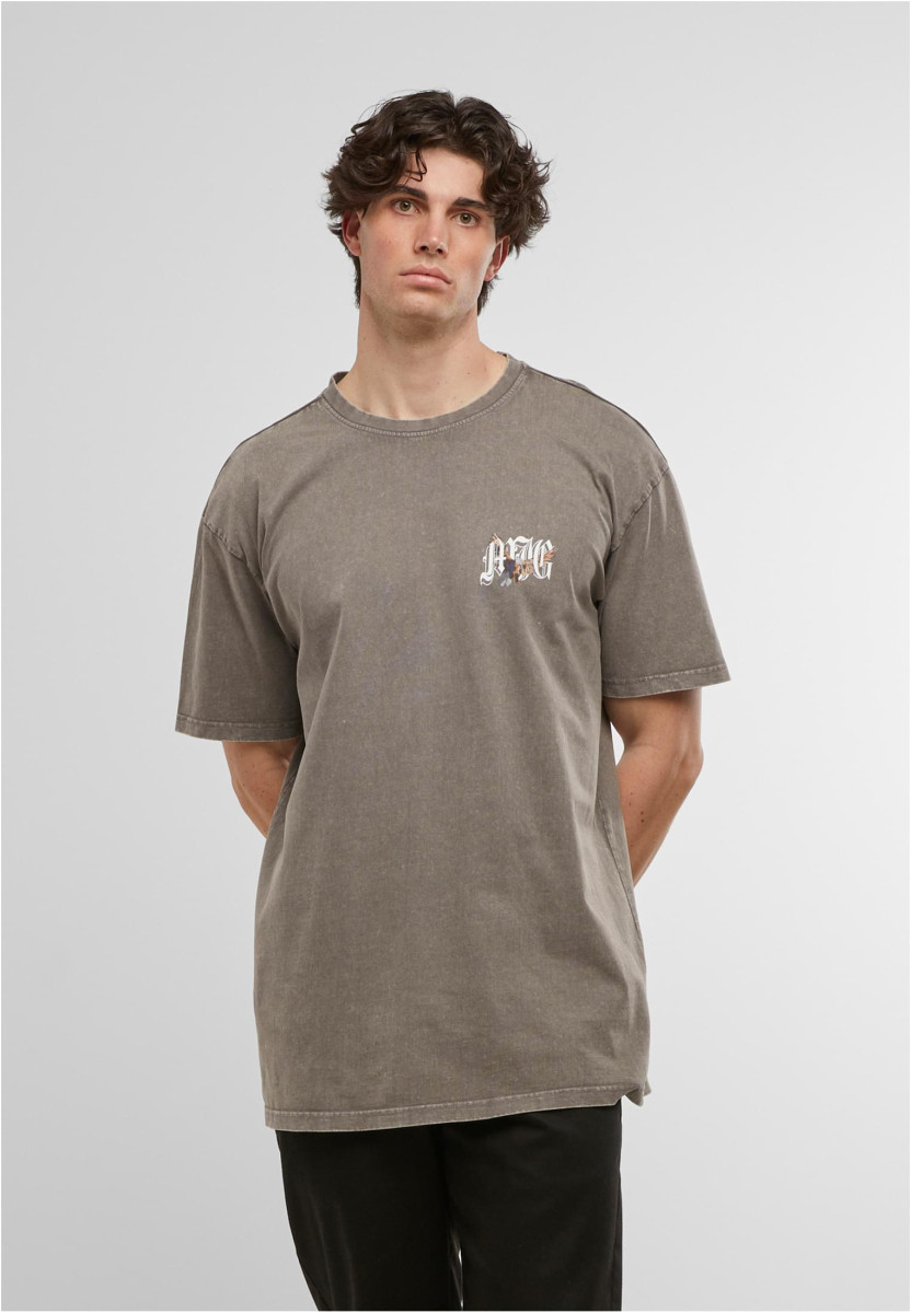 MJG Heavy Oversized Acid Washed Tee - Lone Hunter