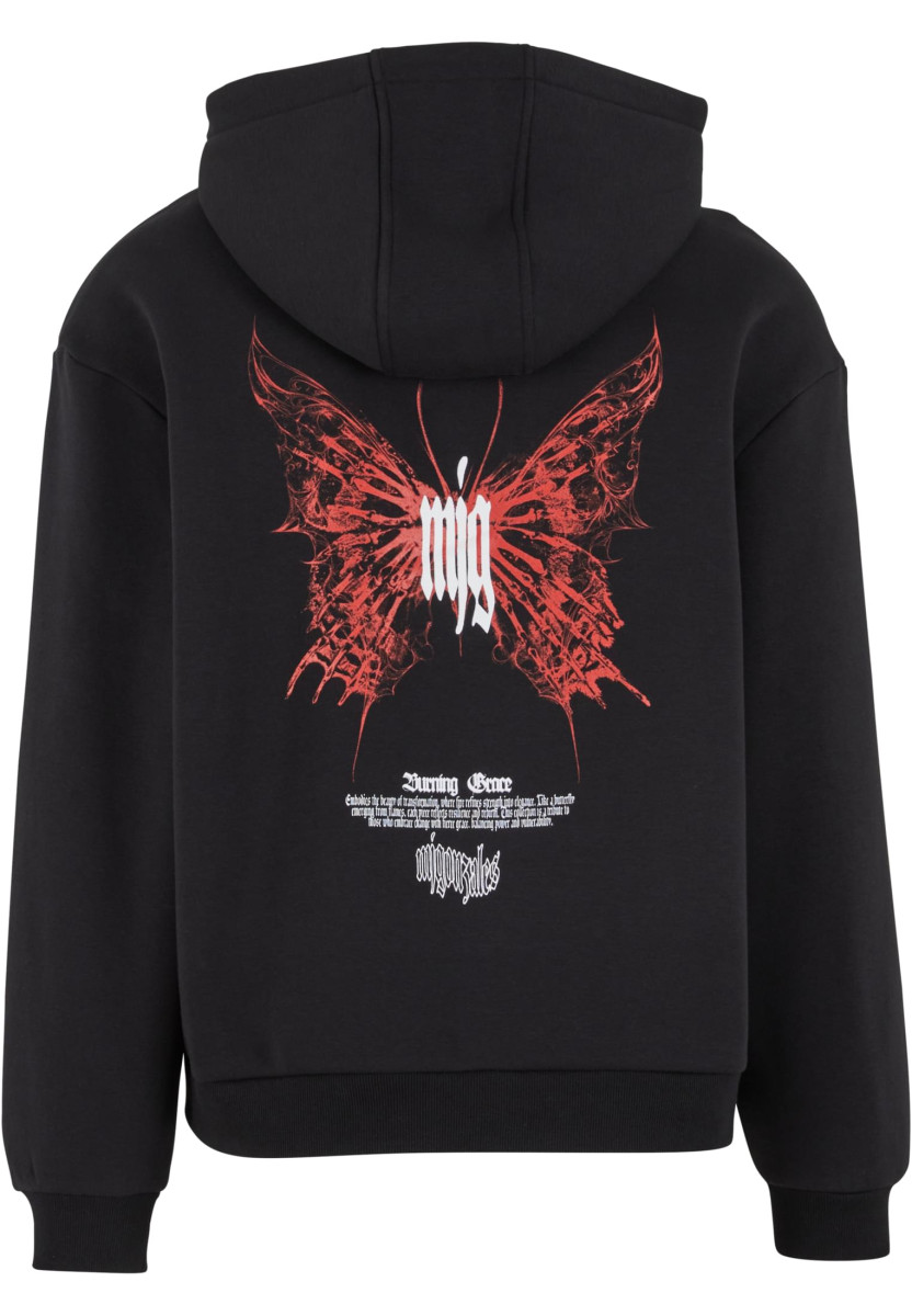 MJG Heavy Oversized Hoody - Inferno Butterfly