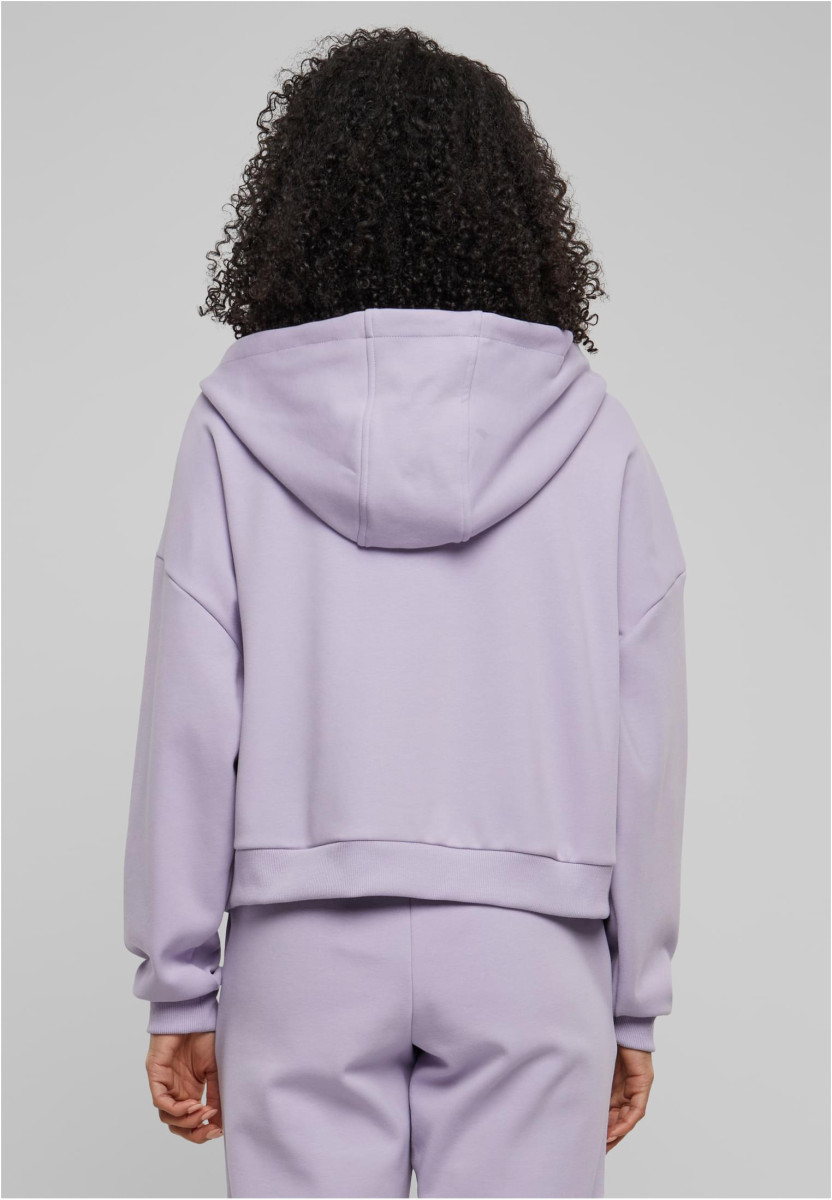 Ladies Cozy Short Zip Hoody