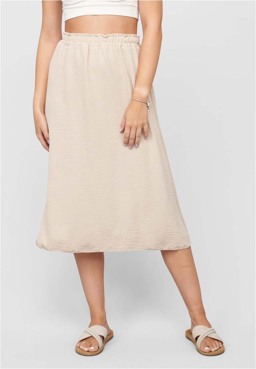 Musselin Midi-Skirt