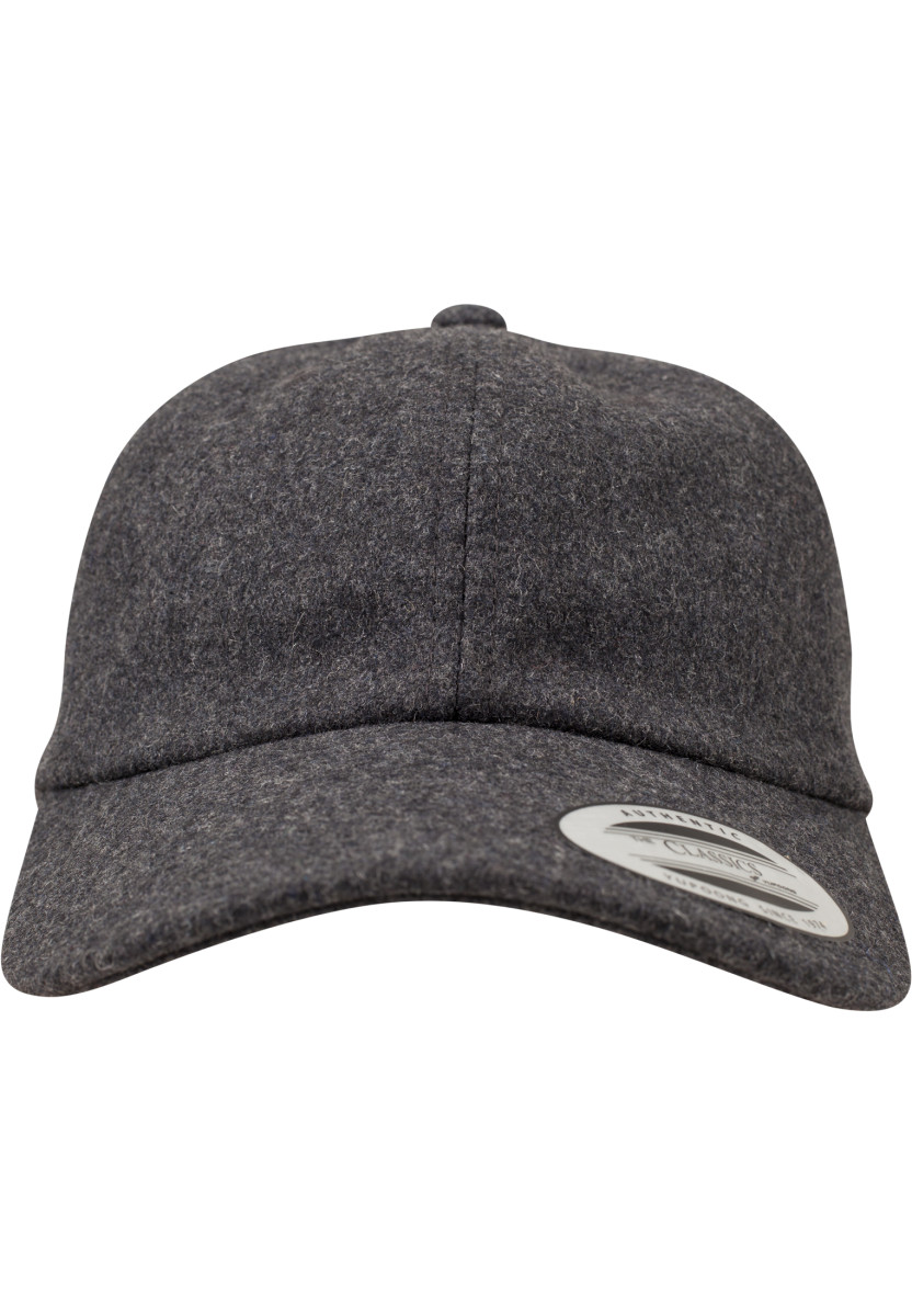 Low Profile Melton Wool Dad Cap