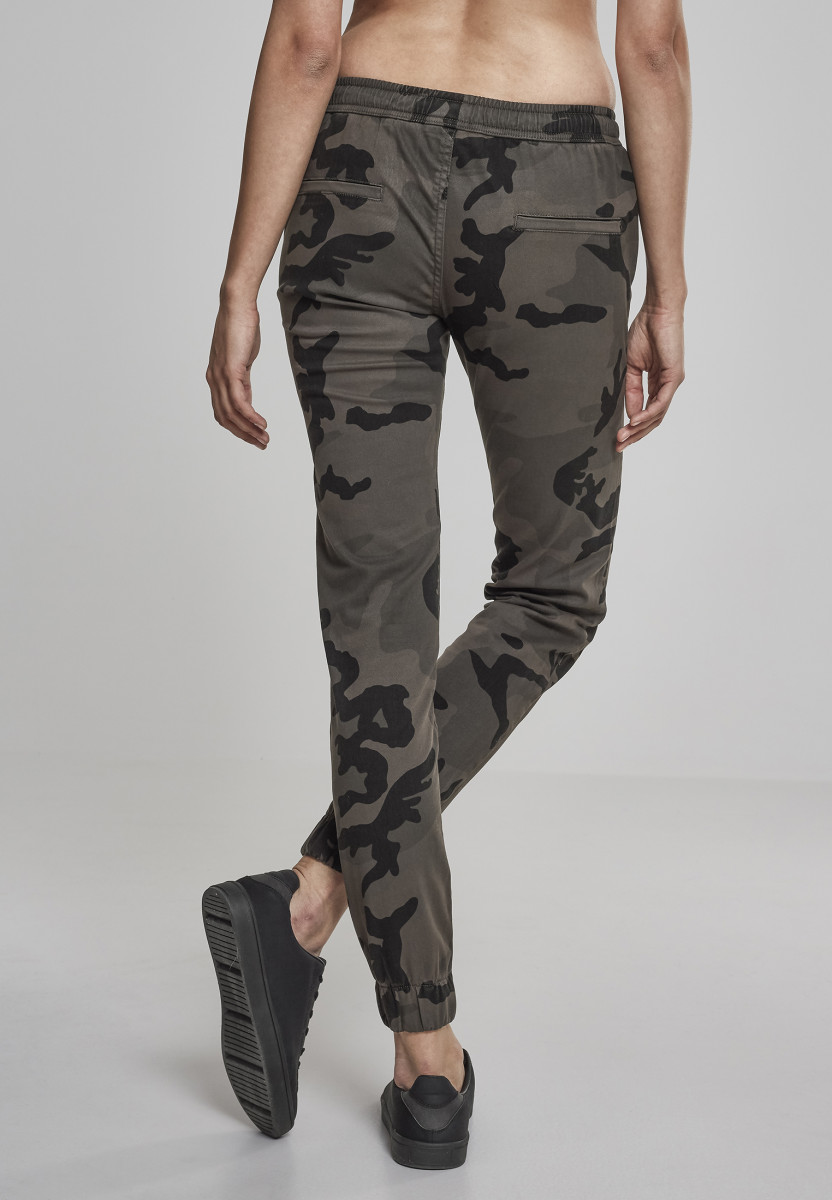 Ladies Camo Jogging Pants