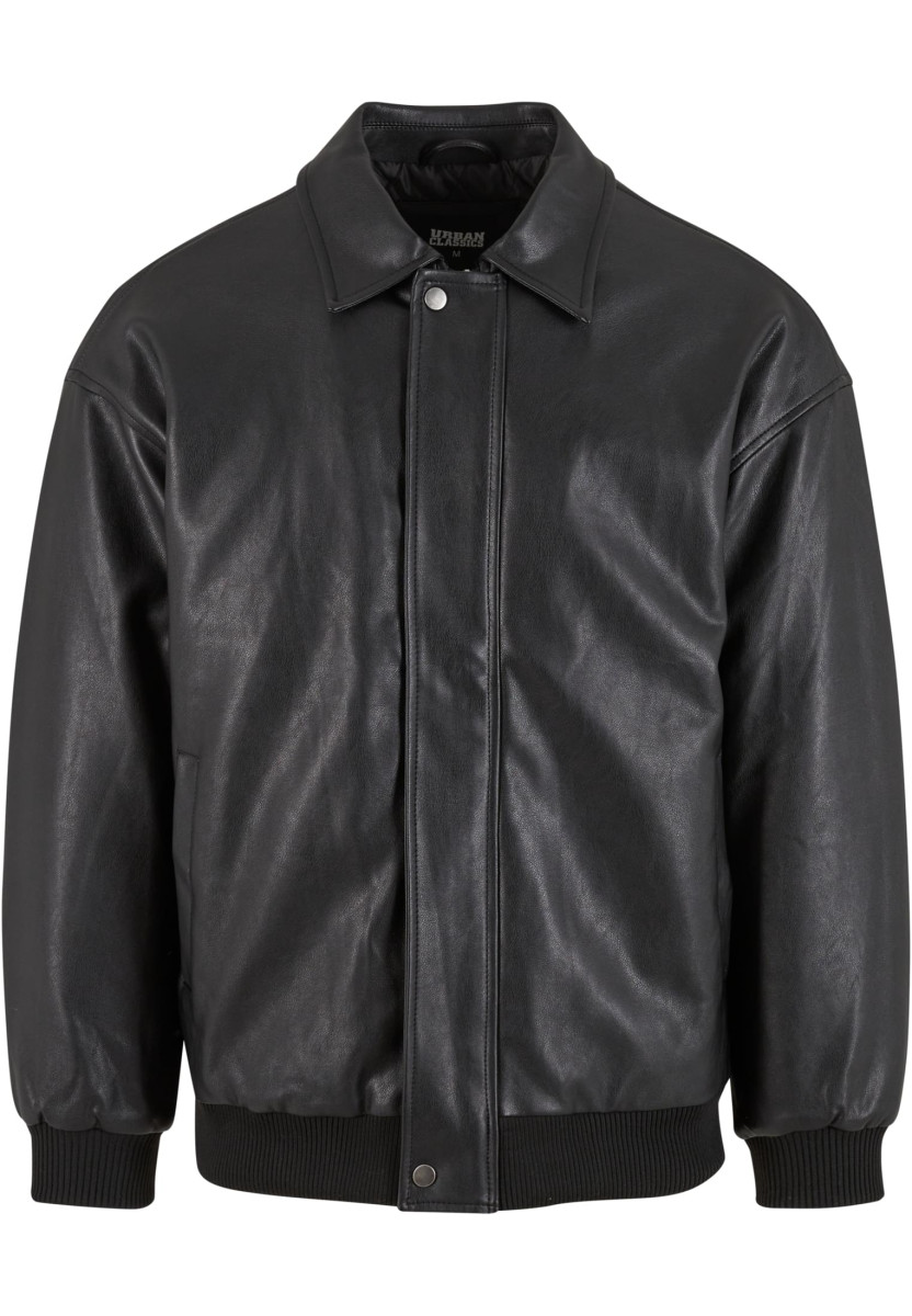 Synthetic Leather Blouson