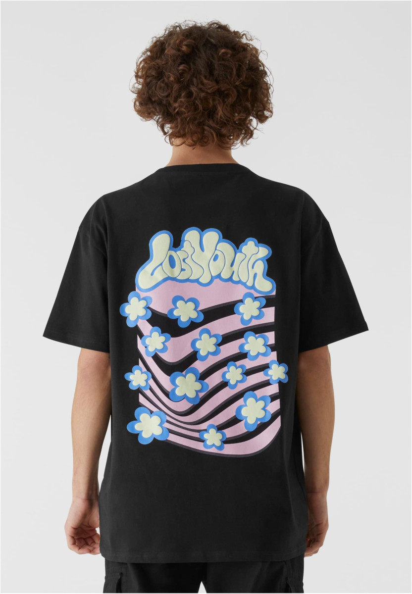 Lost Youth Tee - Flower Waves