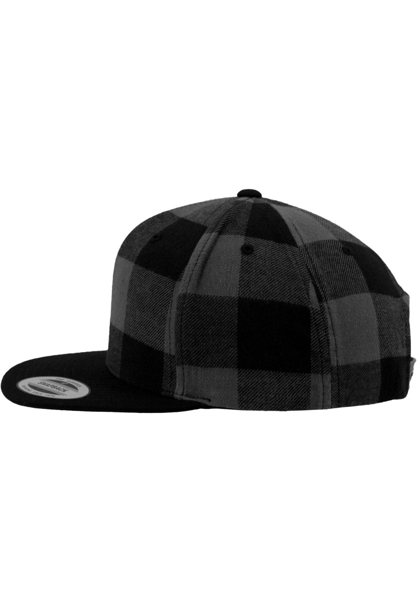 Checked Flanell Snapback
