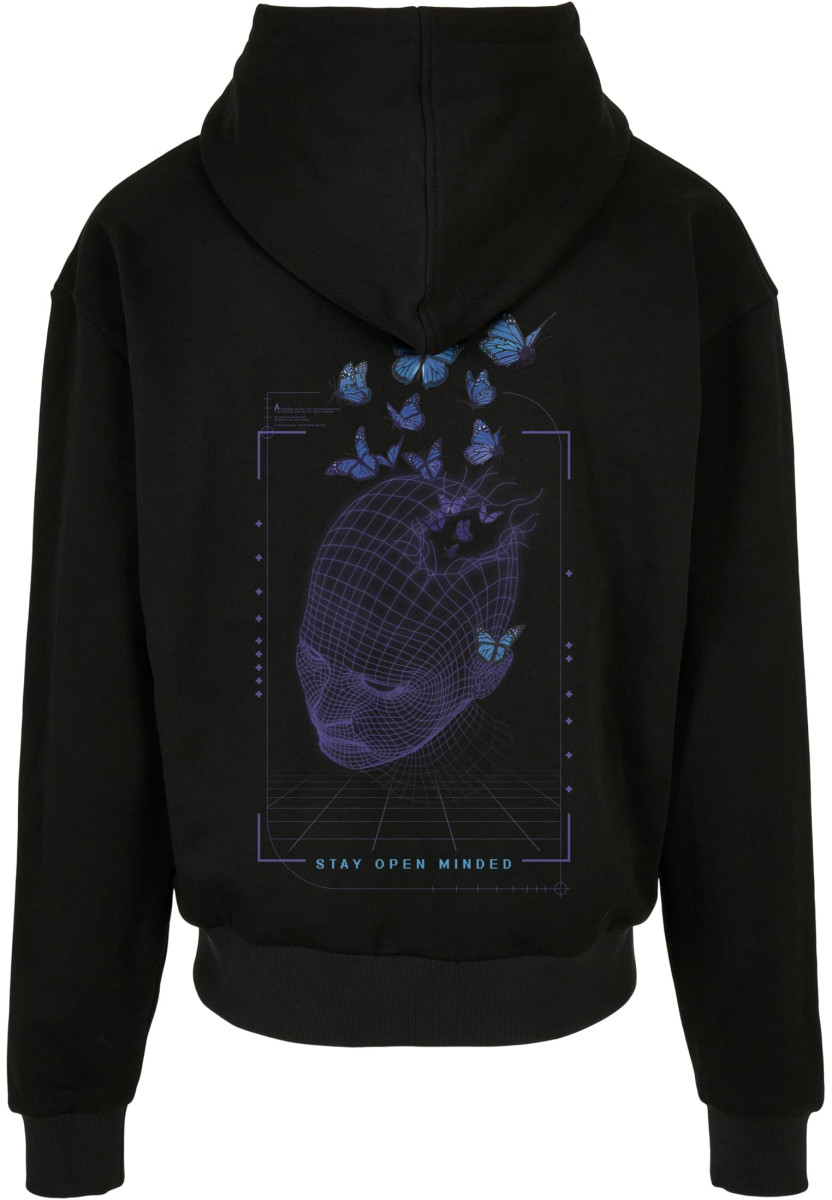 Grid Head Butterfly Oversize Hoody