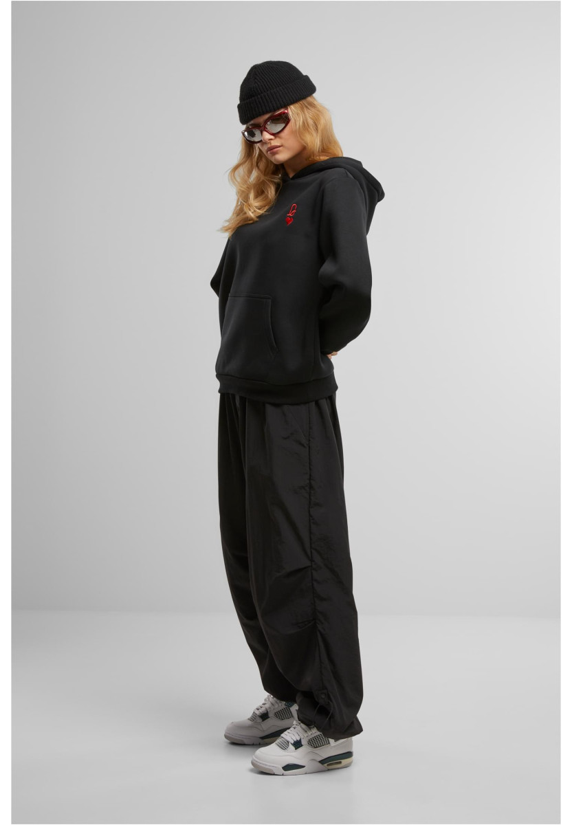 Queen Card EMB Fluffy Hoody