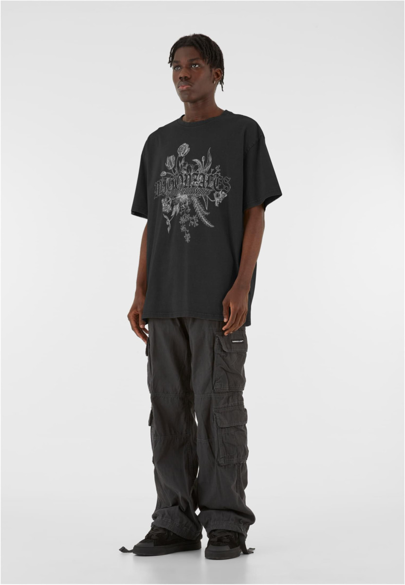 MJG Heavy Oversized Acid Washed Tee - Renaissance Bloom