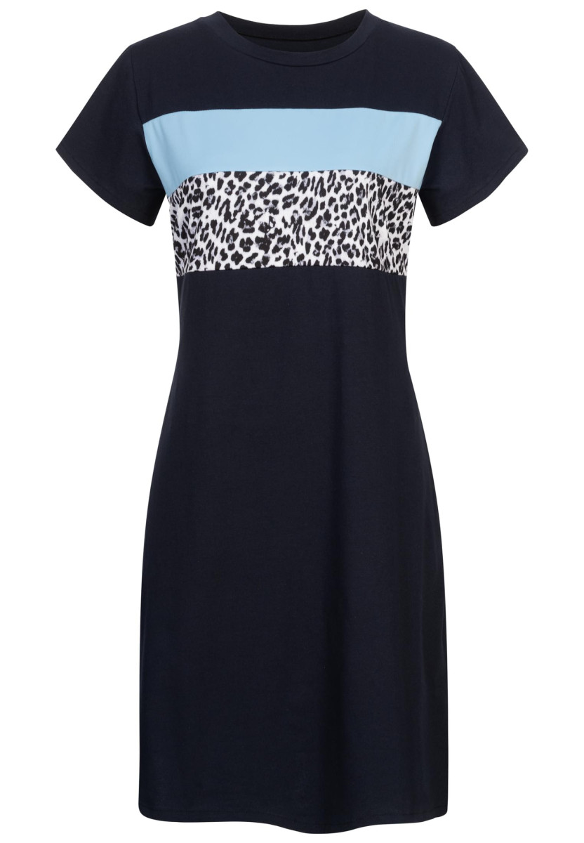 T-Shirt Dress Colorblock