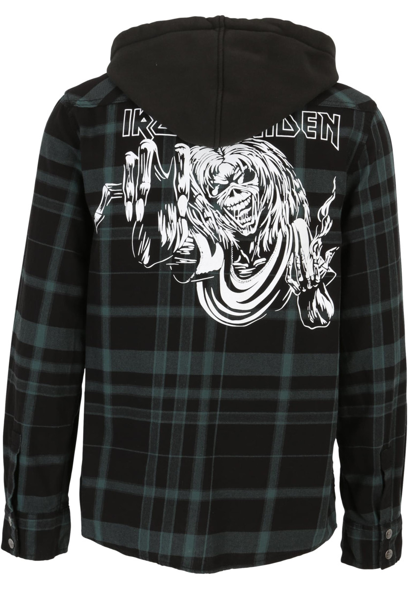 Iron Maiden Checkshirt Sweathood Eddy