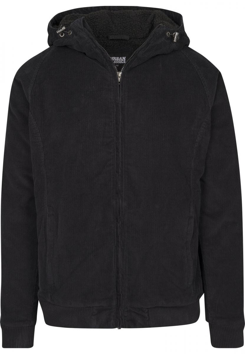Hooded Corduroy Jacket