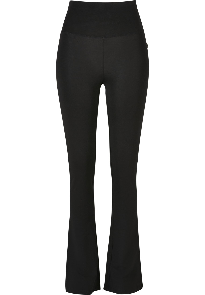 Ladies Organic Stretch Jersey Bootcut Leggings