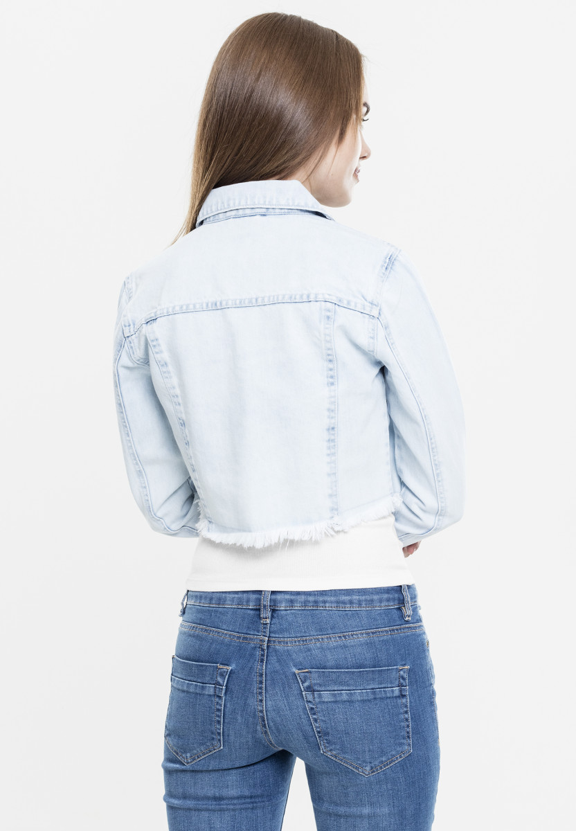 Ladies Short Denim Jacket