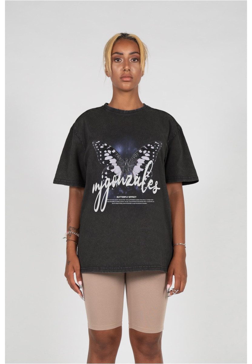 Ladies METAMORPHOSE V.7 Acid Washed Heavy Oversized Tee