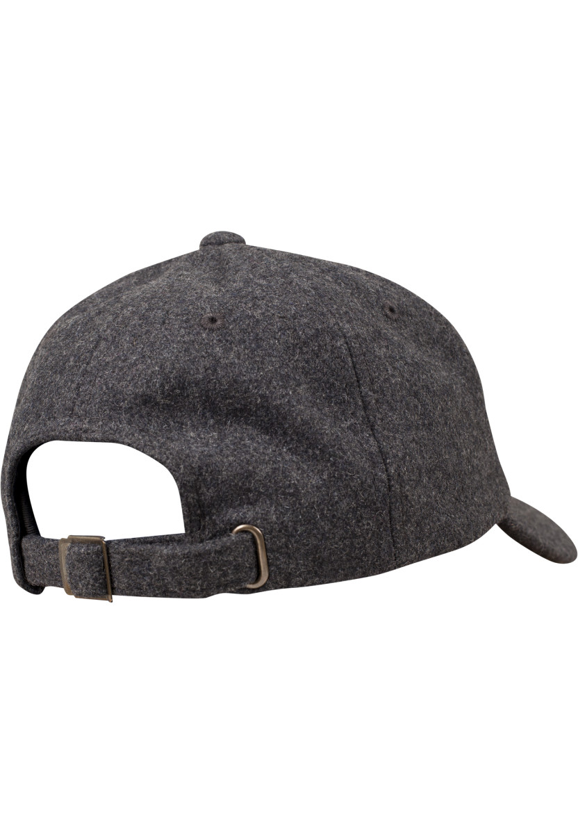 Low Profile Melton Wool Dad Cap