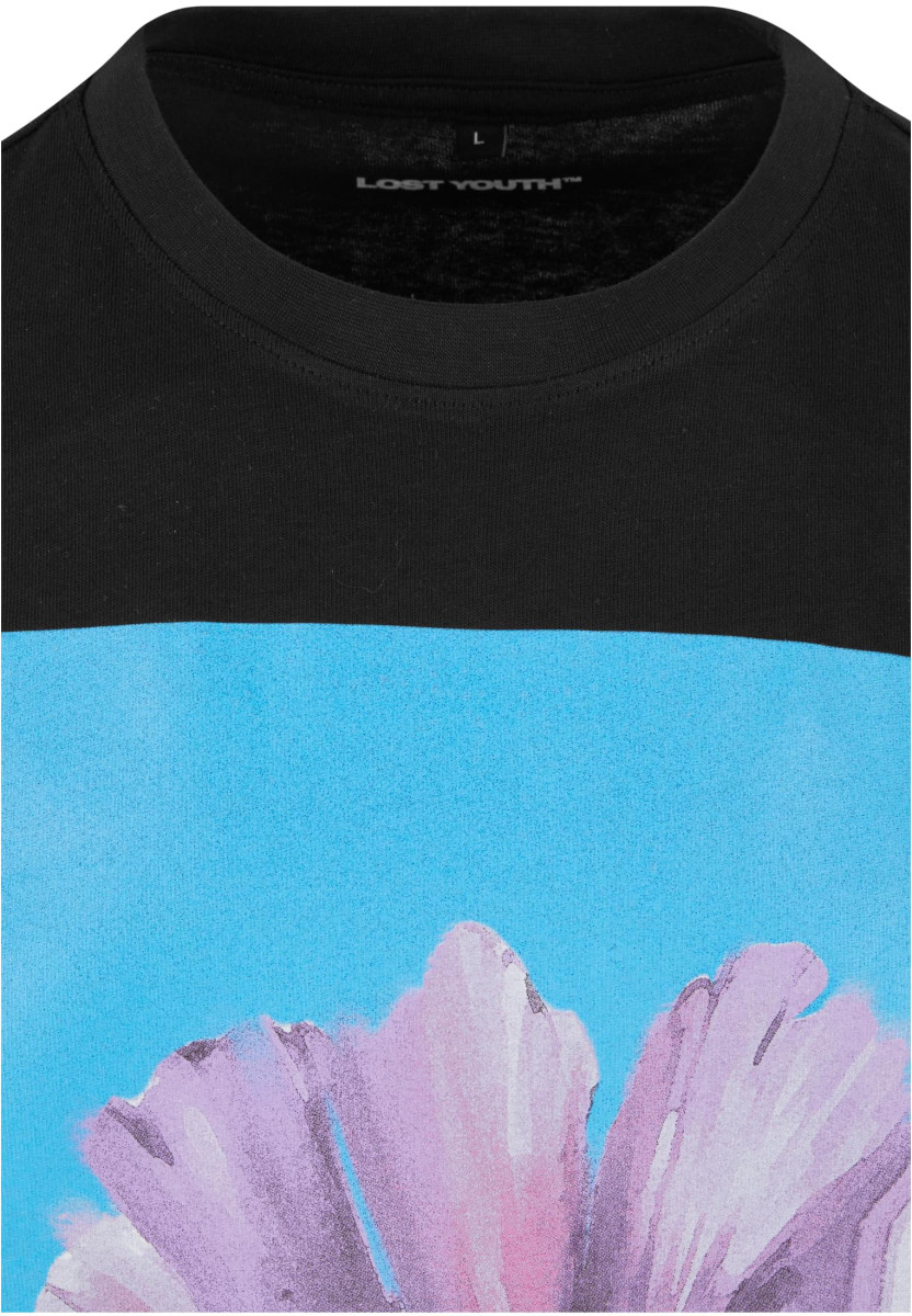 LY TEE - BLURRED FLOWERS