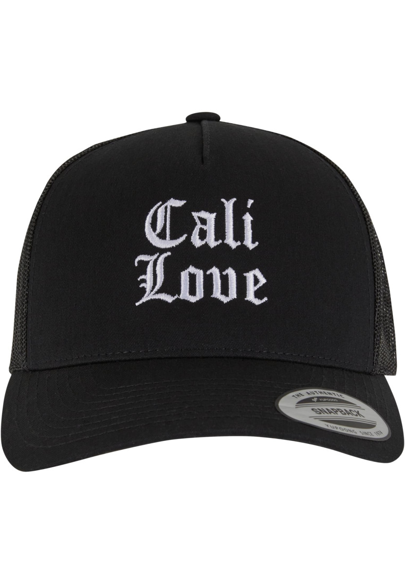 Cool Cali Love 
5-Panel Retro Trucker Cap