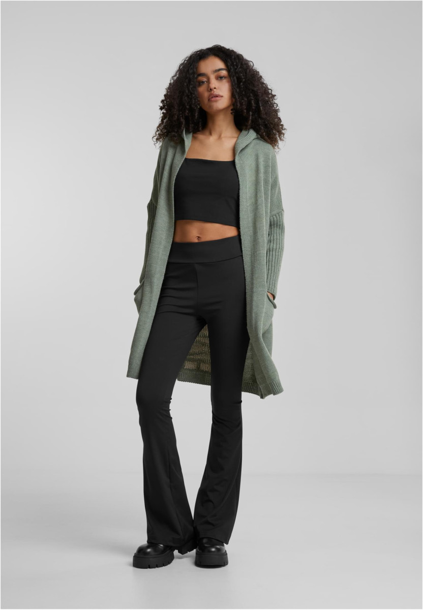 Cloud5ive Damen Strickjacke Cardigan mit Simply Love Live Print