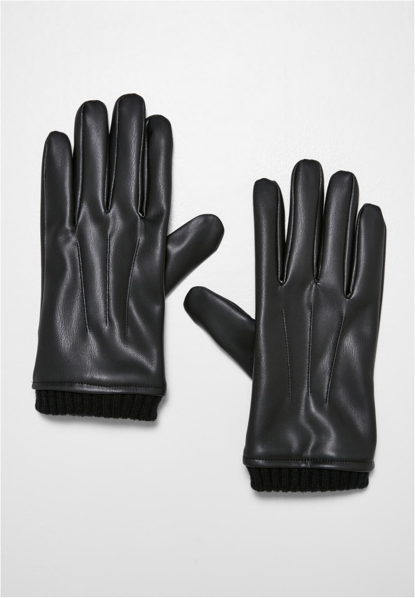 Synthetic Leather Basic Gloves