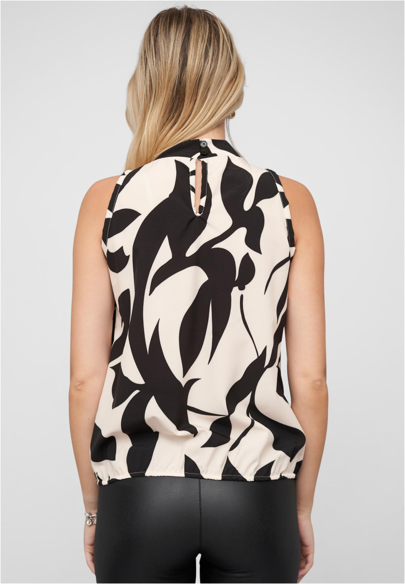 Choker Top with all over floral print