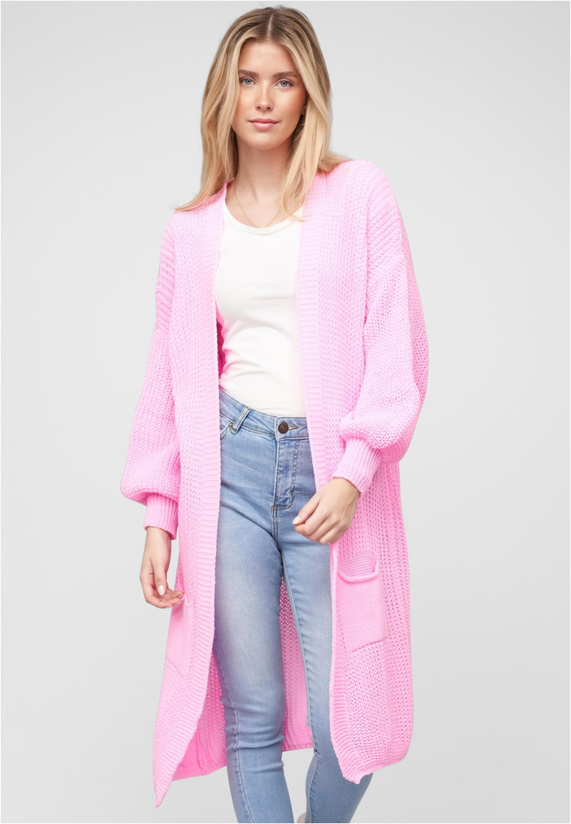 Cloud 5ive Longform Knit Cardigan with 2-Pockets