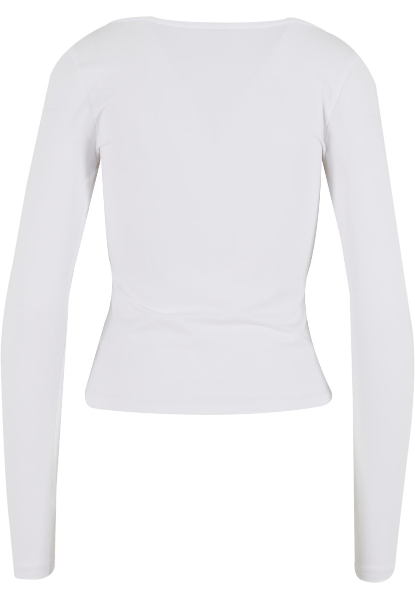 Ladies Wide Neck Longsleeve 2-Pack