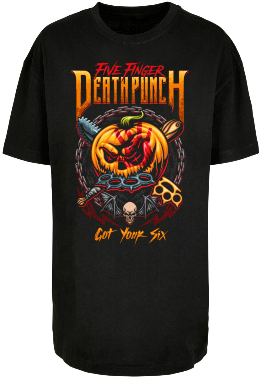 Ladies Five Finger Death Punch - Got Your Six Oversized Boyfriend Tee