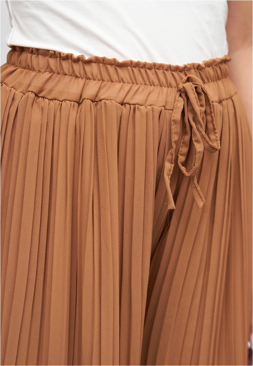 Sommer Hose mit weitem Beinschnitt und 2-lagigem Stoff