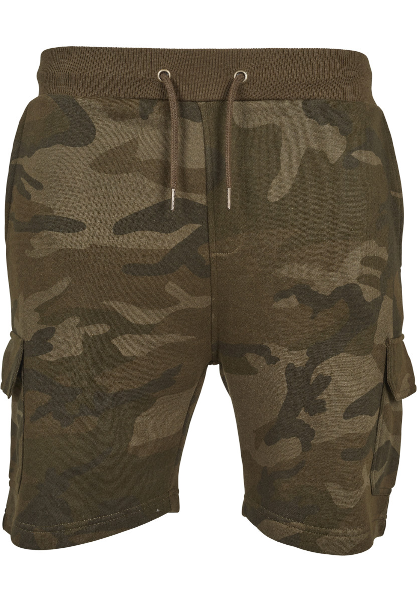 Camo Cargo Terry  Shorts